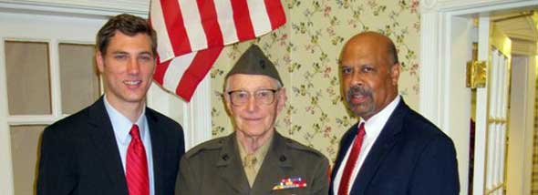 Commissioner Farrell honors Veterans Day